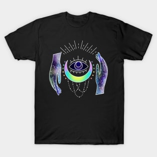 Third Eye Mystic Moon Occult T-Shirt